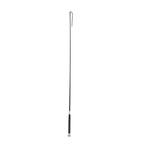 Chicote Dressage Cabo Couro / Metal